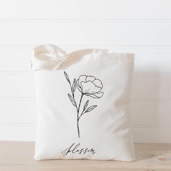 Blossom Wildflower Tote Bag