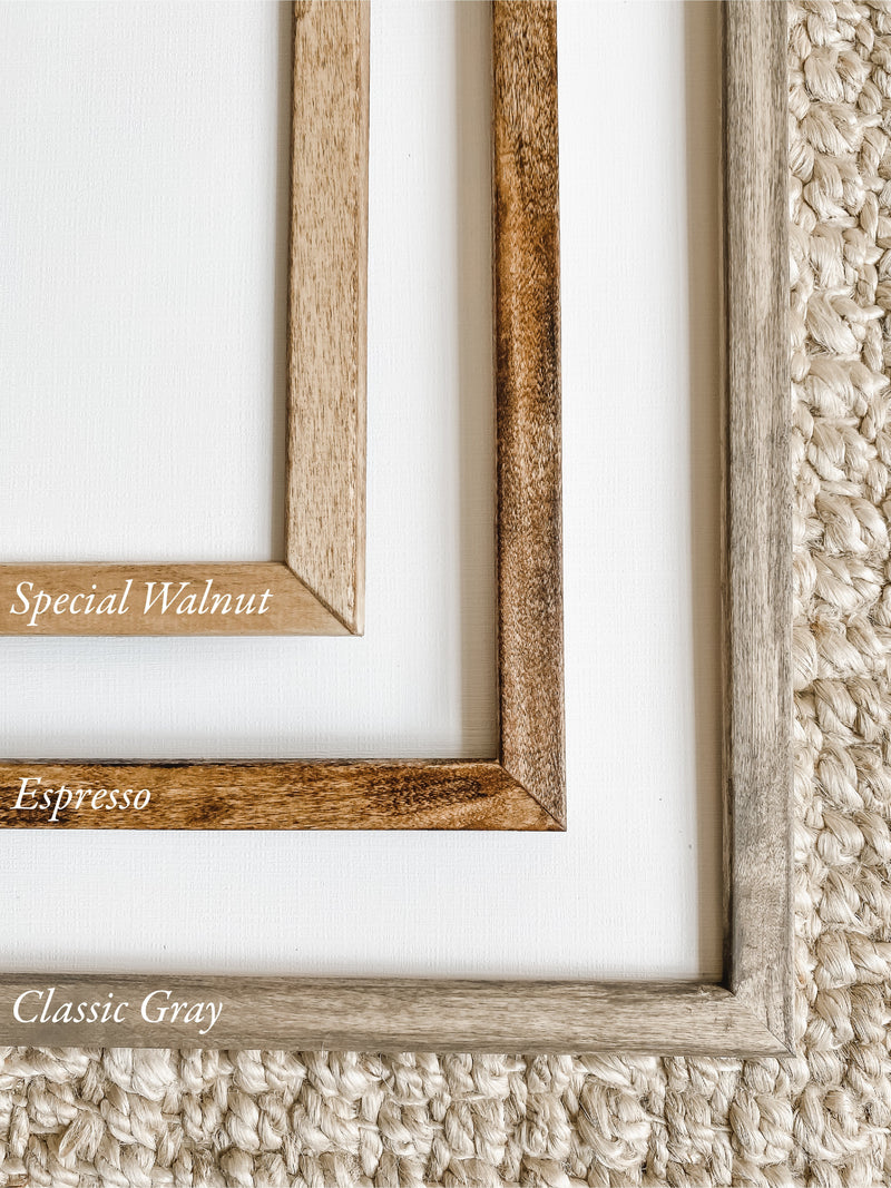 Personalized Name with Laurels Wood Framed Sign