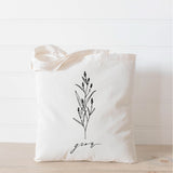 Grow Wildflower Tote Bag