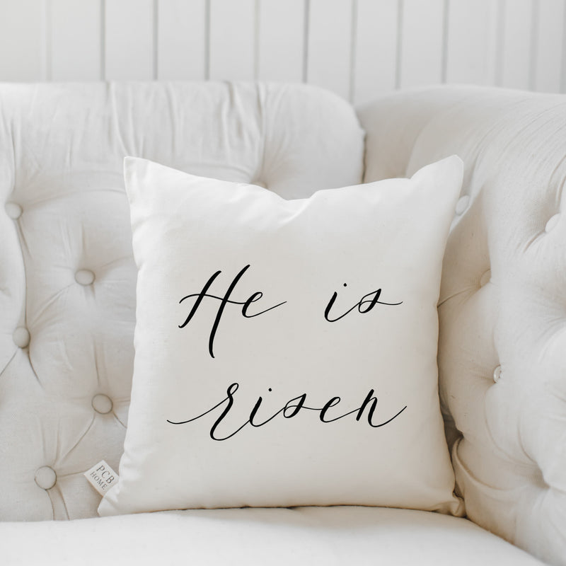 He is Risen Pillow